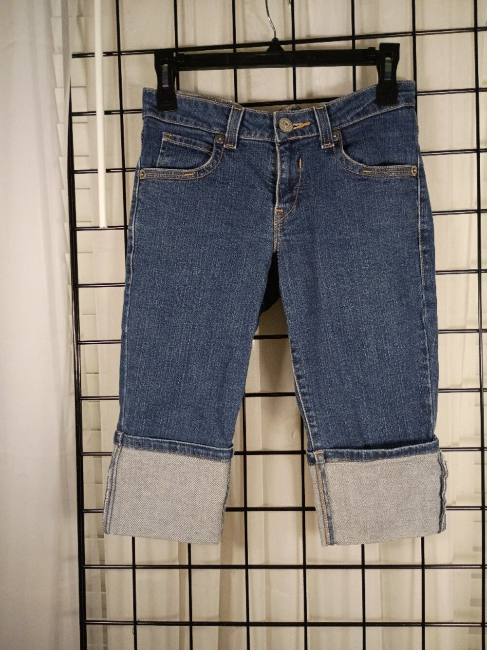 Y2K Levi's 518 Superlow Long Length Short